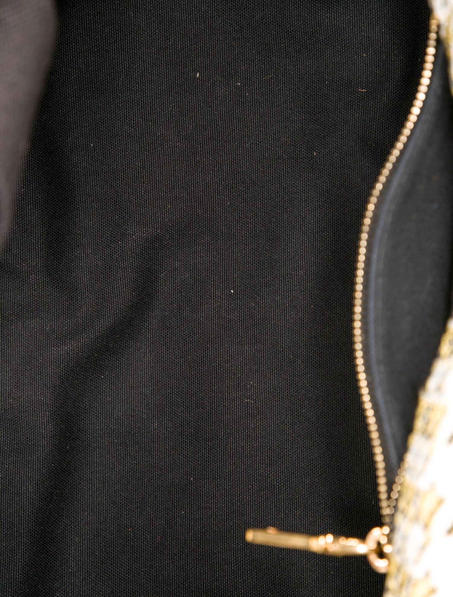 Prada Enameled Metal Triangle Shoulder Bag